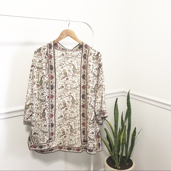 Max Studio Tops - Max Studio | Floral Printed Boho Kimono Size S